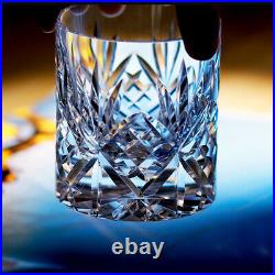 A Set of 4PCS-Color Boutique Handmade Crystal Glasses 7oz Perfect For Gift