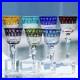 A Set of 7pcs Glass Hand Carved Stemware Glassware 150ml Christmas Gift