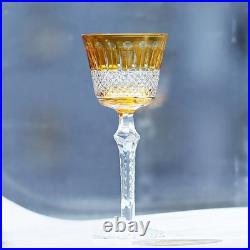 A Set of 7pcs Glass Hand Carved Stemware Glassware 150ml Christmas Gift