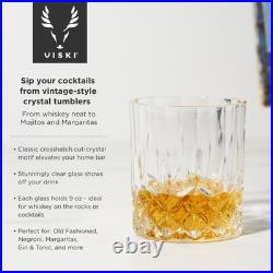Admiral Crystal Rocks Glasses Viski (Set of 2)