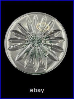 Ajka Arabella Hungarian 24% Lead Crystal Cut to Clear Iced Tea Glasses Set of 4