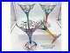 Amalfi Martini Glasses Set Of Four Hand Painted Venetian Glassware
