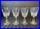 Amazing Set of 4 WATERFORD CRYSTAL Kenmare (Cut) Claret Wine Glasses MINT