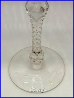 Antique Art Deco Libbey Rock Sharpe Crystal Talbot Wine Glasses Set/12 1930s EUC Antique Art Deco Libbey Rock Sharpe Crystal Talbot Wine Glasses Set/12 1930s EUC