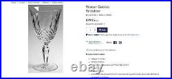 Antique Crystal Glassware Royal Doulton 32 Glasses Set Excellent Condition