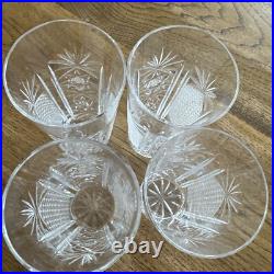 Antique Cut Glass Highball Glasses Set Of 4 Antique Cut Glass Highball Glasses Set Of 4