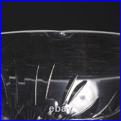 Antique Fine Cut Crystal Tumblers Set of 8 Grape Garland Motif Unsigned 4h