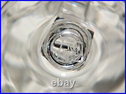 Antique Set (4) JOSEPHINENHUTTE JOSAIR CRYSTAL GLASS GOBLETS Acid MarkedGermany