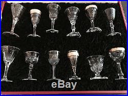 Authentic new moser liquer crystal glasses 12-piece set