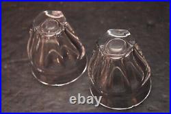 BACCARAT CRYSTAL HARCOURT CAFE SET #2805283 ESPRESSO Glasses Tumblers SET of 2