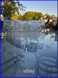 BACCARAT Crystal Beverage Glasses 1870's Victorian Set Of 8