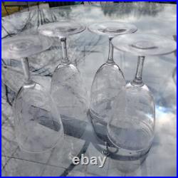 BACCARAT Crystal Cocktail Liqueur Glasses 1870's Victorian Set Of 4 Rare