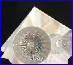 BACCARAT GLASS SET MASSENA FLUTE CHAMPAGNE SET 2 Acid etched markings 8.5