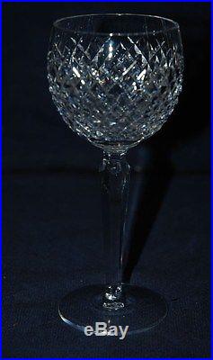Best! Set Of 12 Waterford Cut Crystal Tall Wine Balloon Hocks Alana Pattern