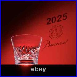 Baccarat 2025 Aria Tumblers Set of 2 Rock Glass NEW In Box from Japan