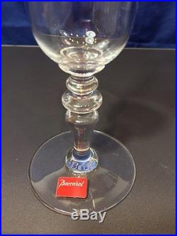 Baccarat Annie Set 6 Flute Champagne Filo Oro Crystal 1128109 NEW
