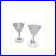 Baccarat Clear Crystal Glasses Set of Two