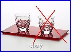 Baccarat Crystal 269937 Harcourt Talleyrand Coffee Set Clear