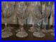 Baccarat Crystal Clear Glass Massena Claret Wine Glasses Set of 3 Made in France