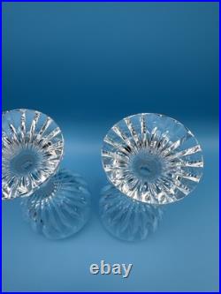Baccarat Crystal France Massena Water Goblet Set. Pair Of (2)