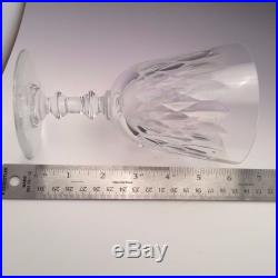 Baccarat Crystal set of 8 Water Goblets in the Armagnac Pattern