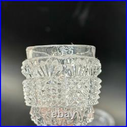 Baccarat Cut Glass Diamond et Feuilles Set 3 Decanters 10 Cordials c1850 Baccarat Cut Glass Diamond et Feuilles Set 3 Decanters 10 Cordials c1850