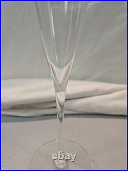 Baccarat DOM PERIGNON 9-1/4 Champagne Flutes Set 6 Baccarat DOM PERIGNON 9-1/4 Champagne Flutes Set 6