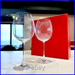 Baccarat Degustation Grand Bordeaux Wine Glass Pair Set Baccarat Degustation Grand Bordeaux Wine Glass Pair Set