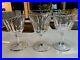 Baccarat French Cut Crystal Cote D’Azur 6 Water Goblets SET OF THREE