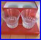 Baccarat Gloria Year Tumbler 2016 Crystal Rock Glass pair Set of 2 with Box