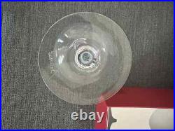 Baccarat Grand Bordeaux Glasses, Set of 2, New in Original Box