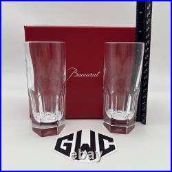 Baccarat Harcourt 1841 Happy Hour Glass Clear Crystal Set of 2 2811296 Sealed Baccarat Harcourt 1841 Happy Hour Glass Clear Crystal Set of 2 2811296 Sealed