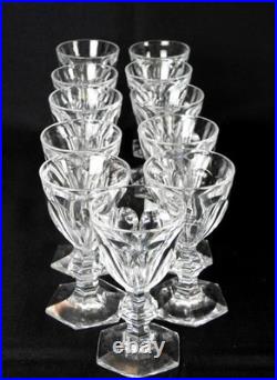 Baccarat Harcourt Crystal Glassware Set 64-Piece Collection