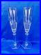 Baccarat Harcourt Eve Set of 2 Champagne Flutes Crystal France