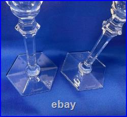 Baccarat Harcourt Eve Set of 2 Champagne Flutes Crystal France