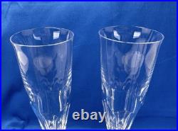 Baccarat Harcourt Eve Set of 2 Champagne Flutes Crystal France