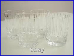 Baccarat Harmonie Tumbler Rock Glass 4set? 4.1in