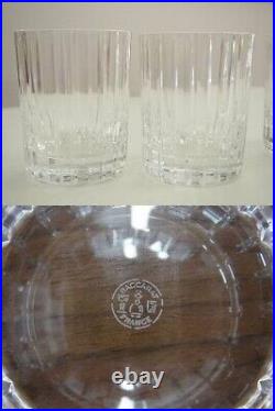 Baccarat Harmonie Tumbler Rock Glass 4set? 4.1in