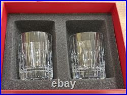 Baccarat Harmony Tumbler Set of 2 Brand New Clear color Stylish from Japan