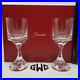 Baccarat Narcisse Large Wine Glass Clear Crystal Set Of 2 New In Box 2812668
