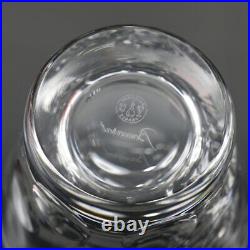 Baccarat Tumbler Set of 2 Beluga Crystal Clear Height 8.5cm Glassware Drink