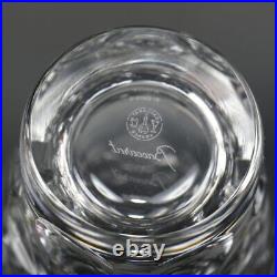 Baccarat Tumbler Set of 2 Beluga Crystal Clear Height 8.5cm Glassware Drink