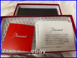 Baccarat Vega Crystal glass Rock glass Pair set with Box Baccarat Vega Crystal glass Rock glass Pair set with Box