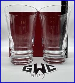 Baccarat Vega Highball Glasses Clear Crystal Set of 2 New in Box 2104383 Baccarat Vega Highball Glasses Clear Crystal Set of 2 New in Box 2104383