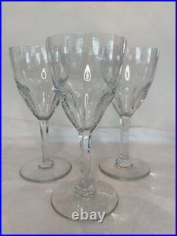 Baccarat Wine/ Water Glasses Genova Set of 3