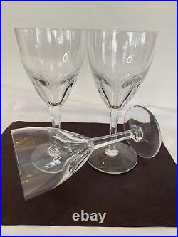 Baccarat Wine/ Water Glasses Genova Set of 3