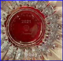 Baccarat Year Tumbler 2021 Crystal Rock Glass Tiara Set of 2 with Box