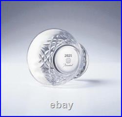 Baccarat Year Tumbler 2025, named AIR, Rock Glass Pair Set Limited Japan