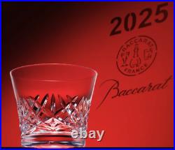 Baccarat Year Tumbler 2025, named AIR, Rock Glass Pair Set Limited Japan