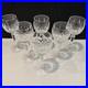 Beautiful Set Of 6 Waterford Lismore Crystal Hock Wine Goblets Glasses